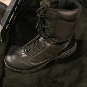 Bates Black Tactical Boots High Ankle Rugged Sole